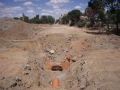 Excavación pozo saneamiento